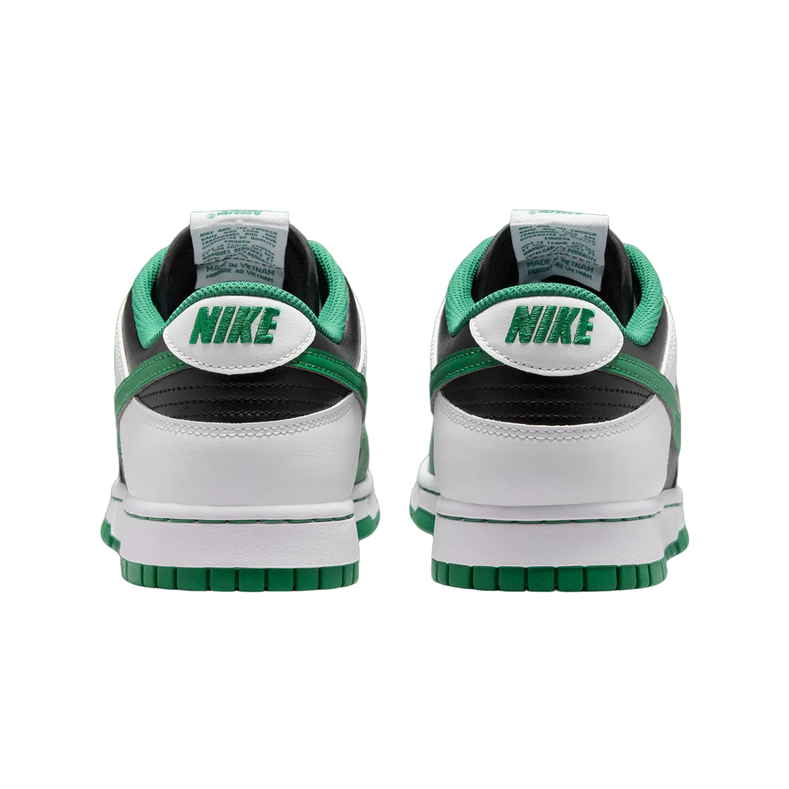 Lookbook Nike Dunk Low Retro Hitam Putih Clover IV2706-011