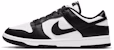 Nike Dunk Low Retro 'Hitam Putih Panda' DD1391-100