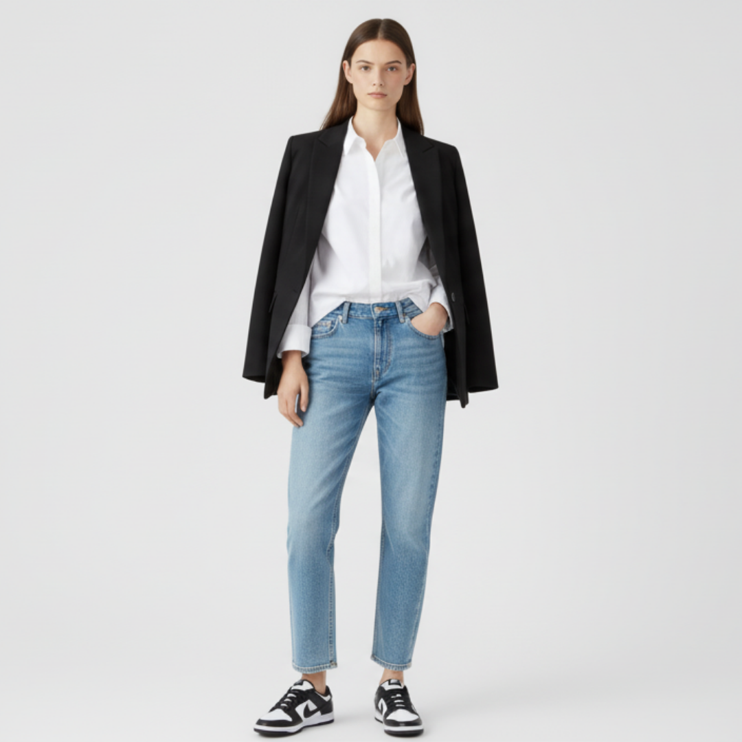 Lookbook Nike Dunk Low Retro 'Panda Blanco y Negro' DD1391-100