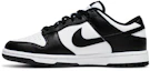 Shop Nike Dunk Low Retro 'Black White Panda' DD1391-100