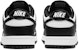 Nike Dunk Low Retro 'Hitam Putih Panda' DD1391-100