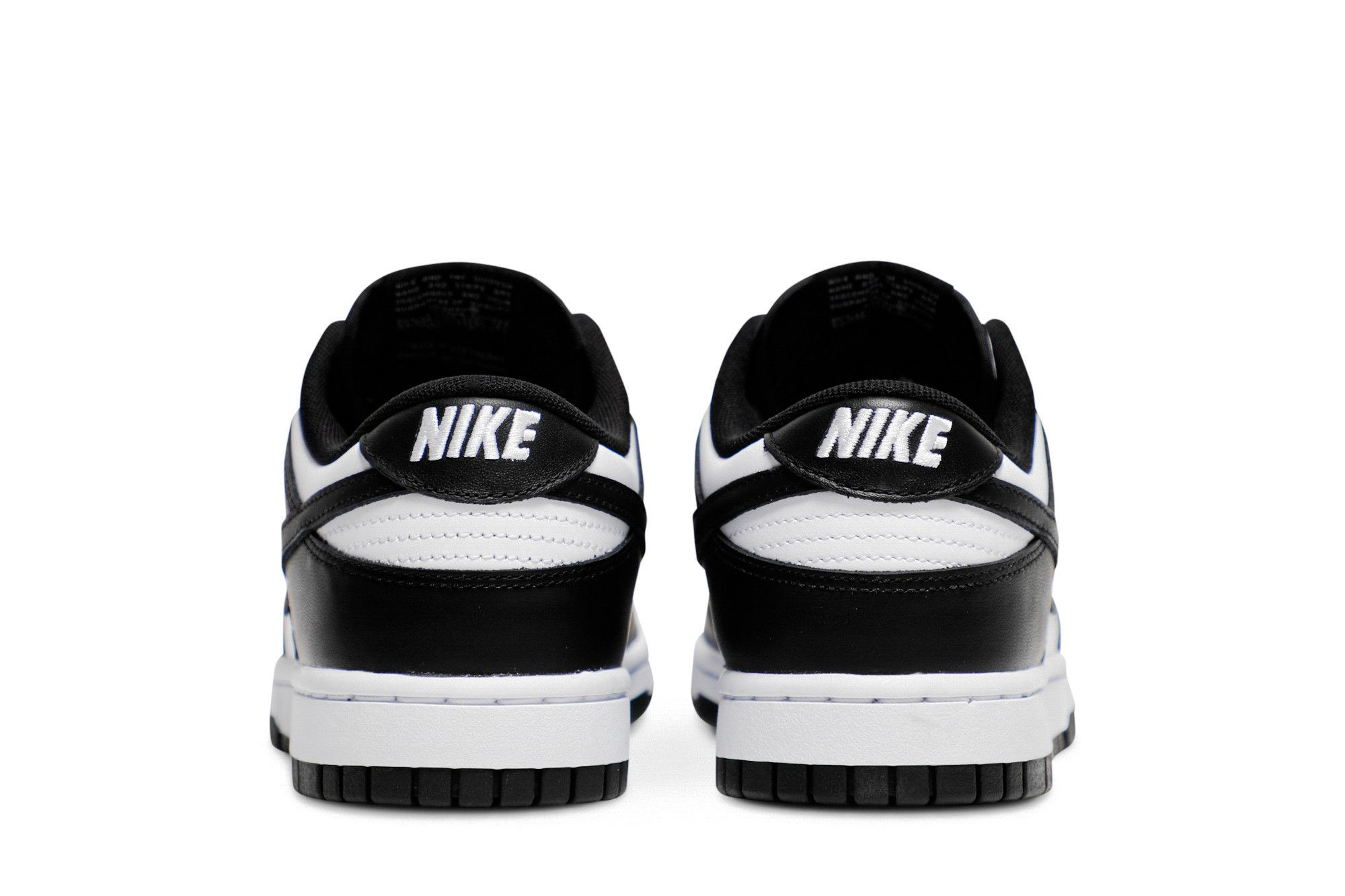 Sizing Nike Dunk Low Retro 'Black White Panda' DD1391-100