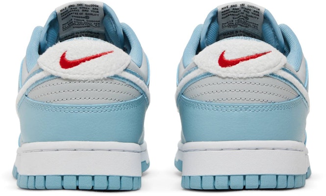 나이키 덩크 로우 레트로 '플리스 스우시 웜 블루' FB1871-011 Details for 나이키 덩크 로우 레트로 '플리스 스우시 웜 블루' FB1871-011