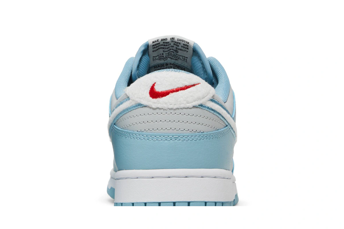 Nike Dunk Low Retro 'Fleece Swoosh Worn Blue' FB1871-011