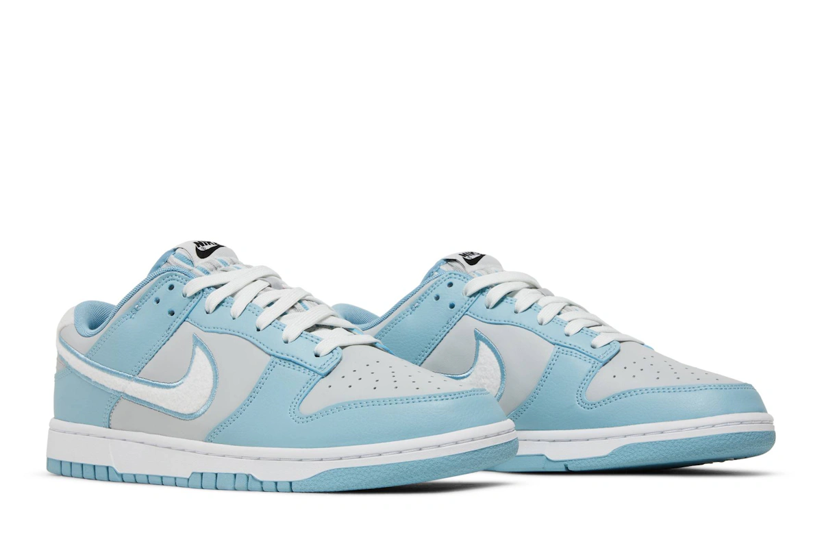 Nike Dunk Low Retro 'Fleece Swoosh Worn Blue' FB1871-011
