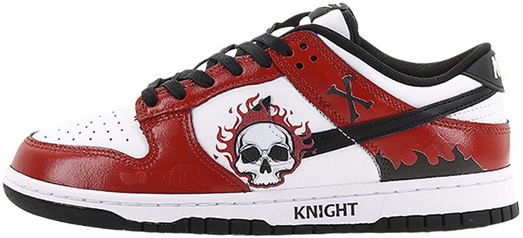 Dunks Knights Nike Dunk Low Retro 'Knight Black Red White' - DD1391-100(Team10-Knight ...