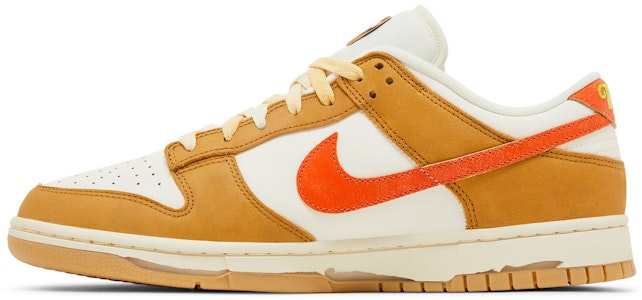 Nike Dunk Low Retro 'Sail Safety Orange Wheat' Oranye Gandum Coklat Terang HM3729-181 Lookbook Nike Dunk Low Retro 'Sail Safety Orange Wheat' Oranye Gandum Coklat Terang HM3729-181