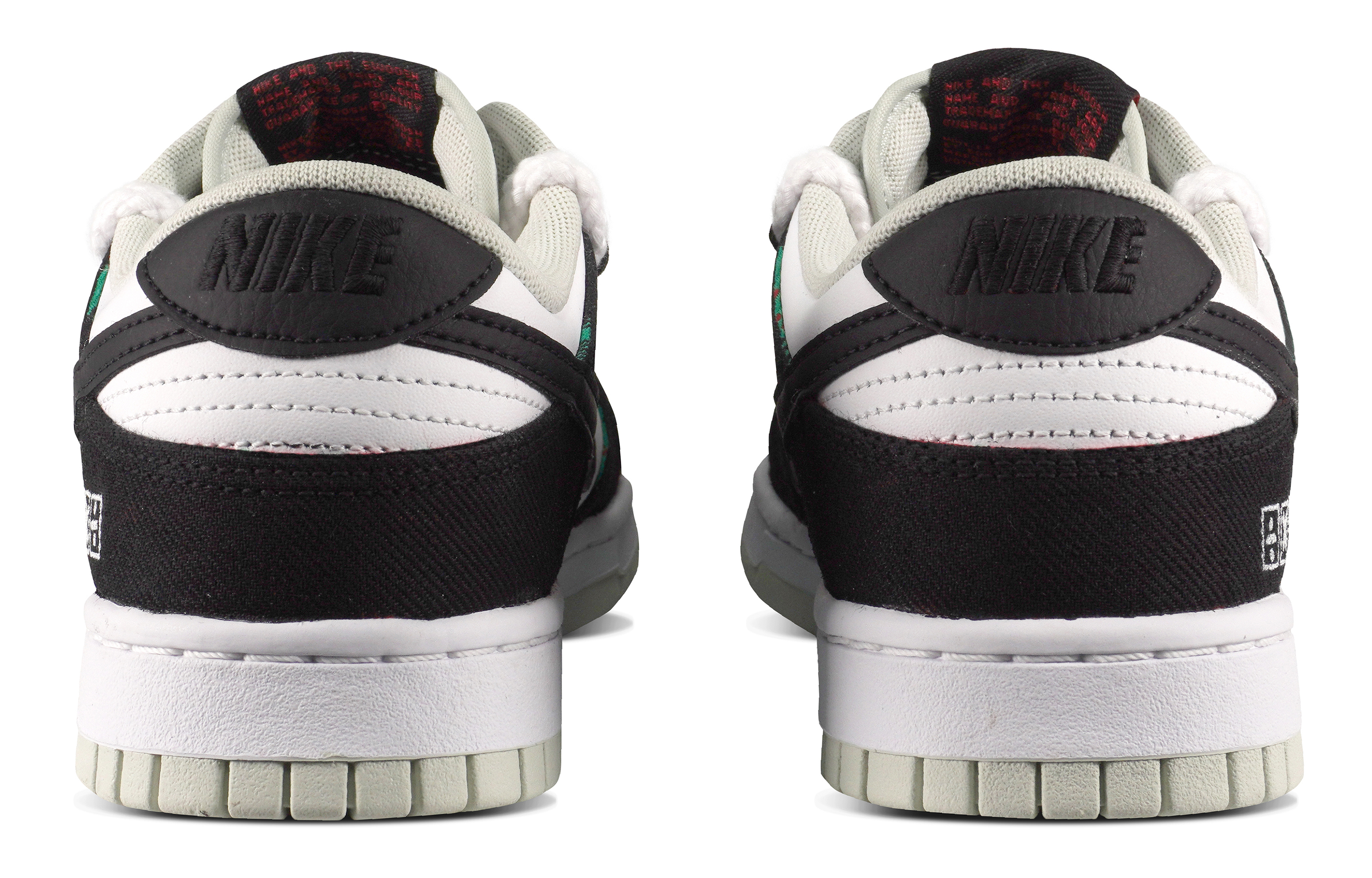 Shop 【定制球鞋】Nike Dunk Low Retro 格紋數學公式 小眾潮流風 復古 低筒 板鞋 男款 黑白