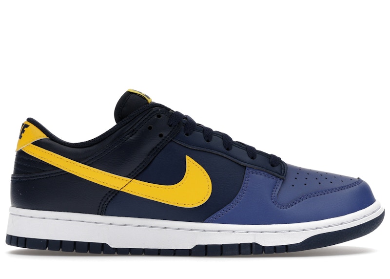 Nike Dunk Low Retro 'Blue Legend Varsity Maize Midnight Navy'