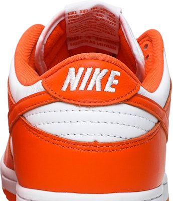 Nike Dunk Low Retro SP 'Syracuse' CU1726-101 - Kasut Klasik Sizing Nike Dunk Low Retro SP 'Syracuse' CU1726-101 - Kasut Klasik