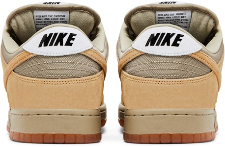 Nike Dunk Low SB 'Parachute Beige' Coklat Muda HJ0367-200 Details for Nike Dunk Low SB 'Parachute Beige' Coklat Muda HJ0367-200