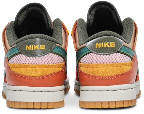 Nike Dunk Low Scrap 'Archeo Brown' - Coklat Archeo DB0500-200 Details for Nike Dunk Low Scrap 'Archeo Brown' - Coklat Archeo DB0500-200