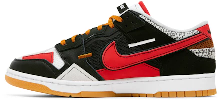 Lookbook Nike Dunk Low Scrap Premium 'University Red' DN1775-001