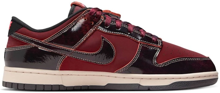 Nike Dunk Low SE 2025 ''Red Panda'' Merah Hitam Coklat HQ1965-600 Details for Nike Dunk Low SE 2025 ''Red Panda'' Merah Hitam Coklat HQ1965-600