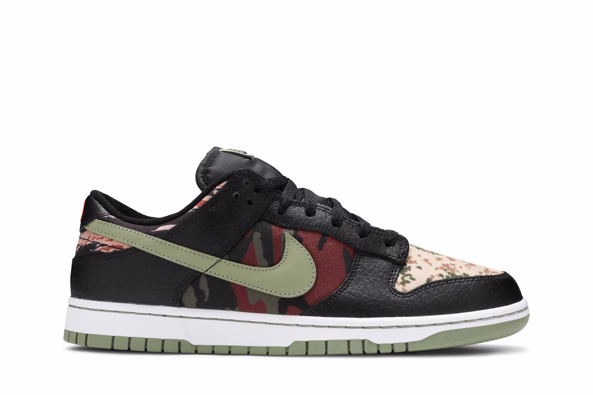 Nike Dunk Low SE 'Black Multi-Camo'