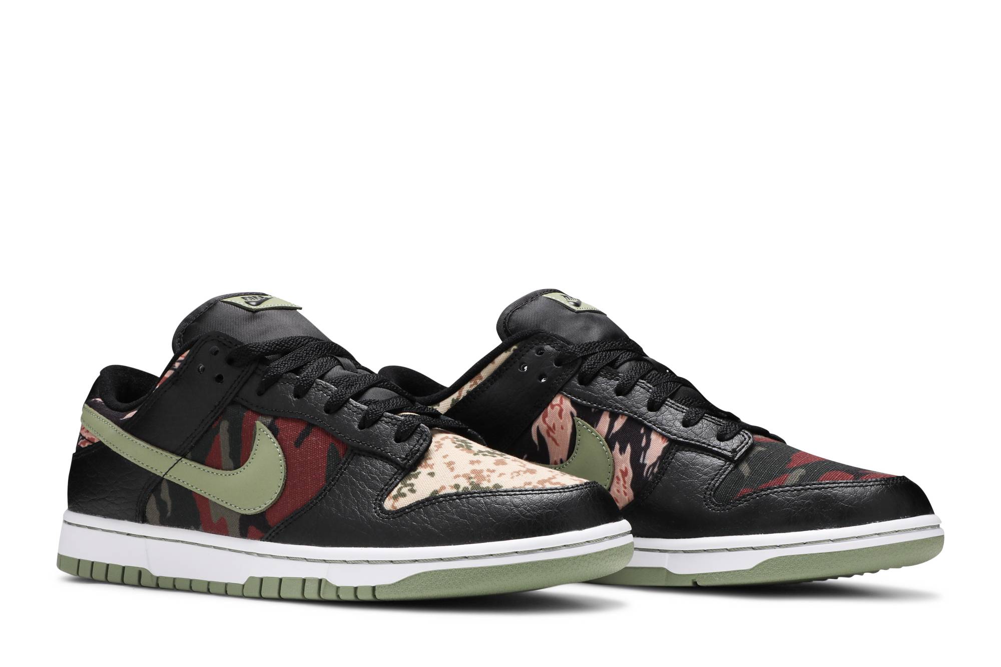 Nike Dunk Low SE 'Black Multi‑Camo' DH0957‑001