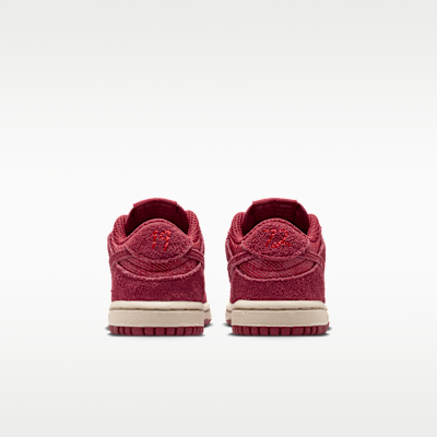 Details for Nike Dunk Low SE Team Crimson/Team Crimson/Sand Drift/Team Crimson IB5723-600