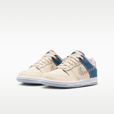 Purchase (JR) 耐克Dunk Low 浅珍珠蓝/蓝色牛仔/午夜海军蓝/多彩配色 IR1825-022