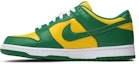 Lookbook Nike Dunk Low SP 'Brazil' 2020 - Kasut Ikonik Hijau Kuning. CU1727-700