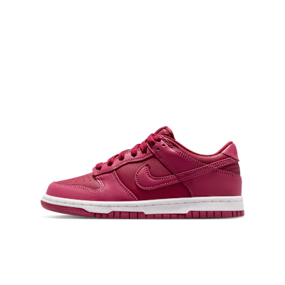 (Youth) Nike Dunk Low Team Red/ Sweet Beet/ White/ Sweet Beet
