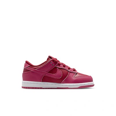 (Youth) Nike Dunk Low Team Red/Sweet Beat/White/Sweet Beat