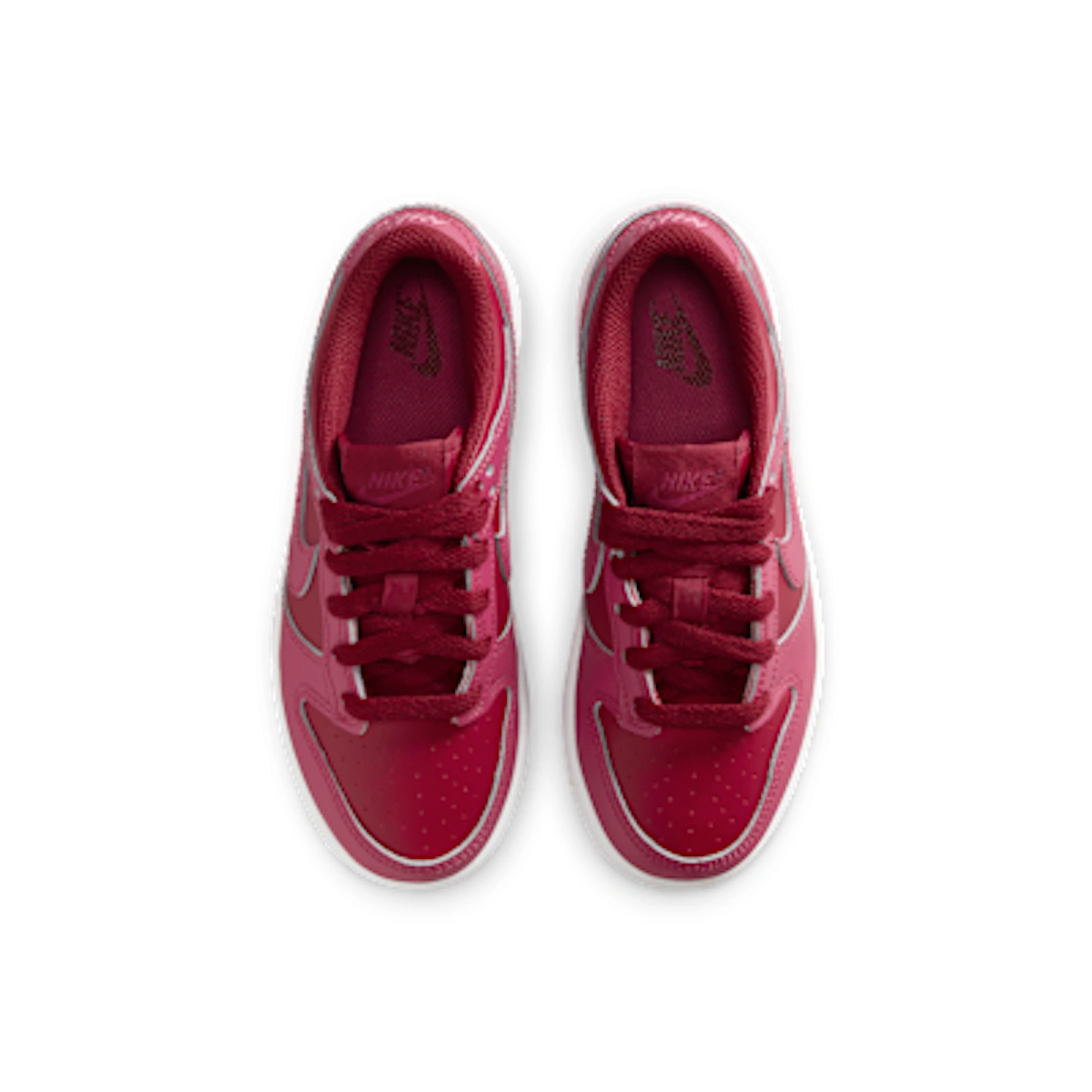 (Youth) Nike Dunk Low Team Red/Sweet Beat/White/Sweet Beat