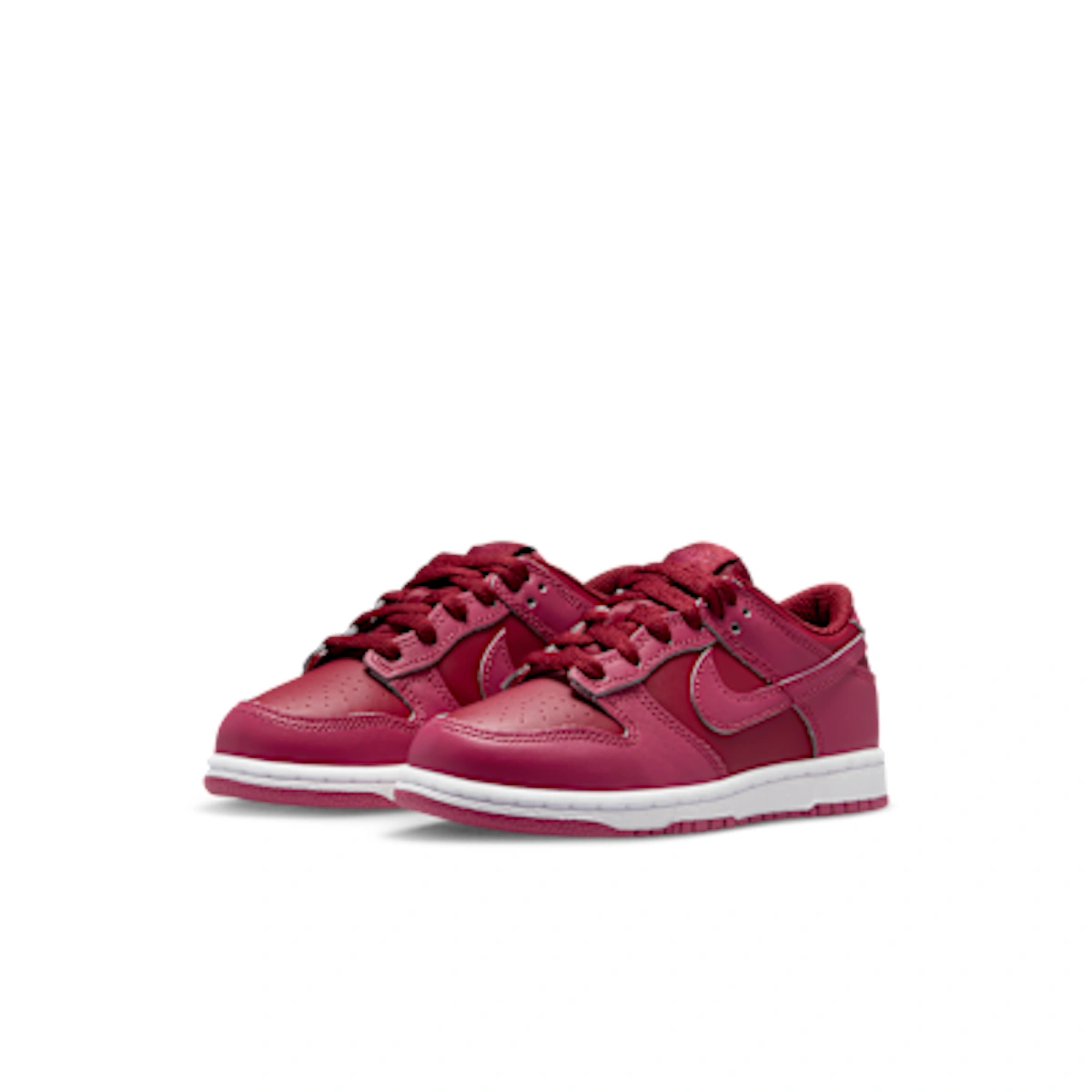 (Youth) Nike Dunk Low Team Red/Sweet Beat/White/Sweet Beat