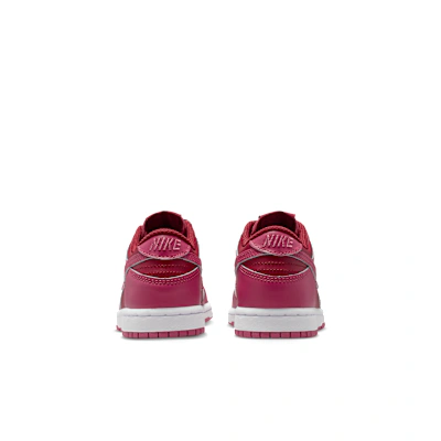 (Youth) Nike Dunk Low Team Red/Sweet Beat/White/Sweet Beat