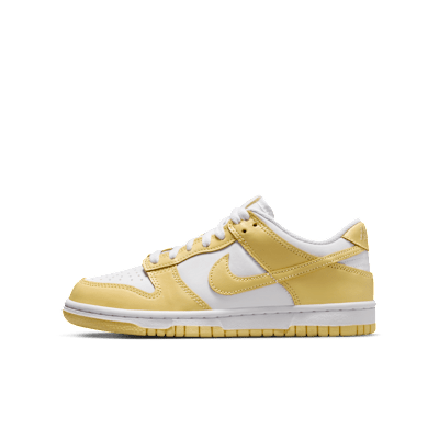 Nike Dunk Low White/Soft Yellow/Soft Yellow