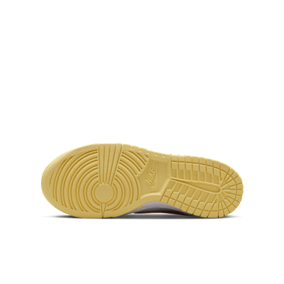 Nike Dunk Low White/Soft Yellow/Soft Yellow 圖 2