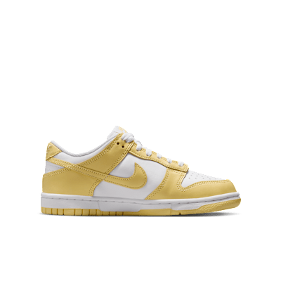 Nike Dunk Low White/Soft Yellow/Soft Yellow 圖 3