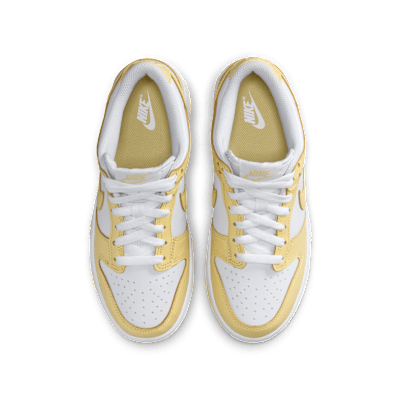 Nike Dunk Low White/Soft Yellow/Soft Yellow 圖 4