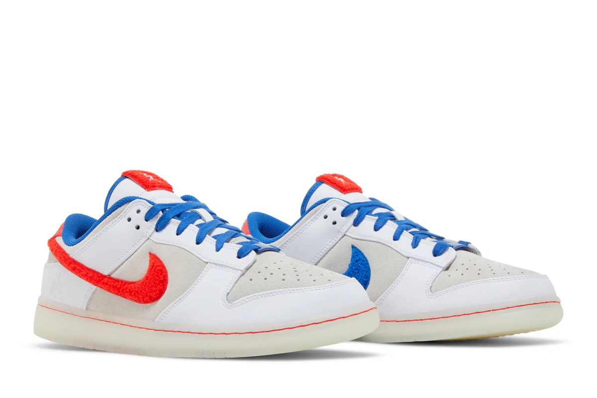 Nike Dunk Low Year of the Rabbit 'White/Crimson-Varsity Royal' FD4203-161
