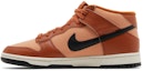 Lookbook Nike Dunk Mid 'Coklat Amber' DZ2533-200