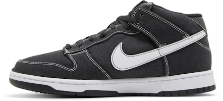 Lookbook Nike Dunk Mid 'Panda - Off Noir' en Negro y Blanco DV0830-001