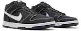 Cheap Nike Dunk Mid 'Panda - Hitam Gelap' DV0830-001
