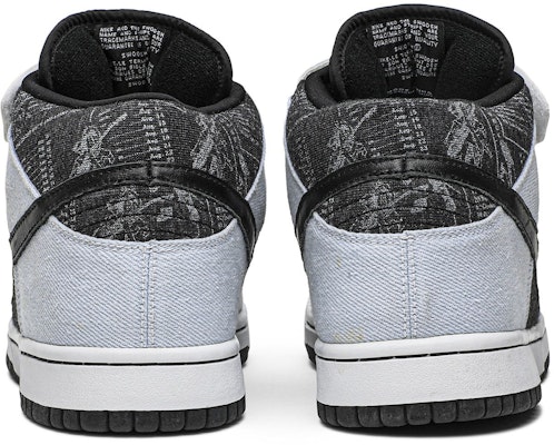 耐克Dunk Mid Premium SB “Heavy Mental” 314381-002 Details for 耐克Dunk Mid Premium SB “Heavy Mental” 314381-002