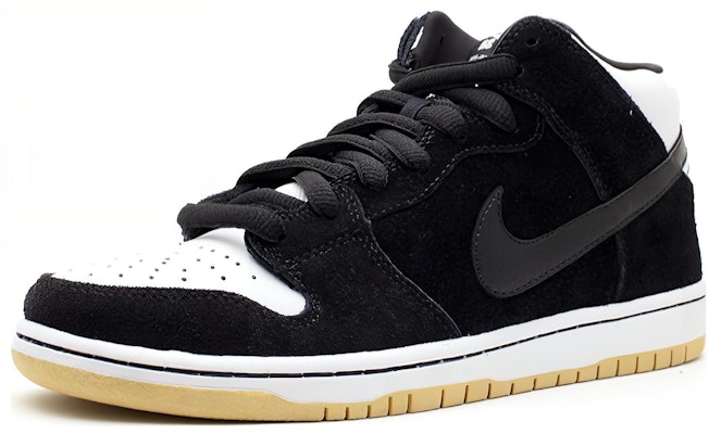 Nike Dunk Mid Pro Sb 'Hitam' 314383-013 Lookbook Nike Dunk Mid Pro Sb 'Hitam' 314383-013