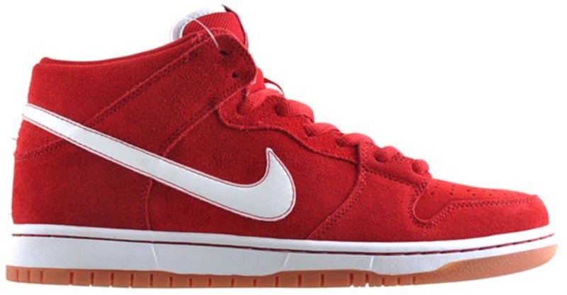 Nike Dunk Mid Pro Sb 'Red' 314383-601