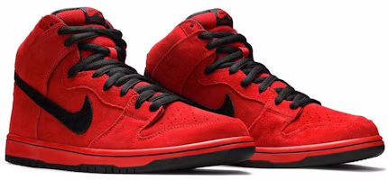 Lookbook Nike Dunk Mid Pro SB 'Merah Hitam' 314383-600