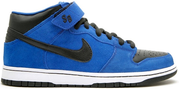 Nike Dunk Mid Pro Sb 'Biru Royal Hitam' 314383-402 Buy Nike Dunk Mid Pro Sb 'Biru Royal Hitam' 314383-402