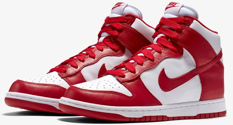 Nike Dunk Retro 'Be True St. John's' Sepatu Sneaker Merah Putih 850477-102 4