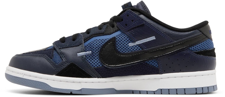 Nike Dunk Scrap Low 'Black Navy' DH7450-400 Lookbook Nike Dunk Scrap Low 'Black Navy' DH7450-400
