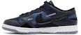 Nike Dunk Scrap Low 'Hitam Navy' DH7450-400