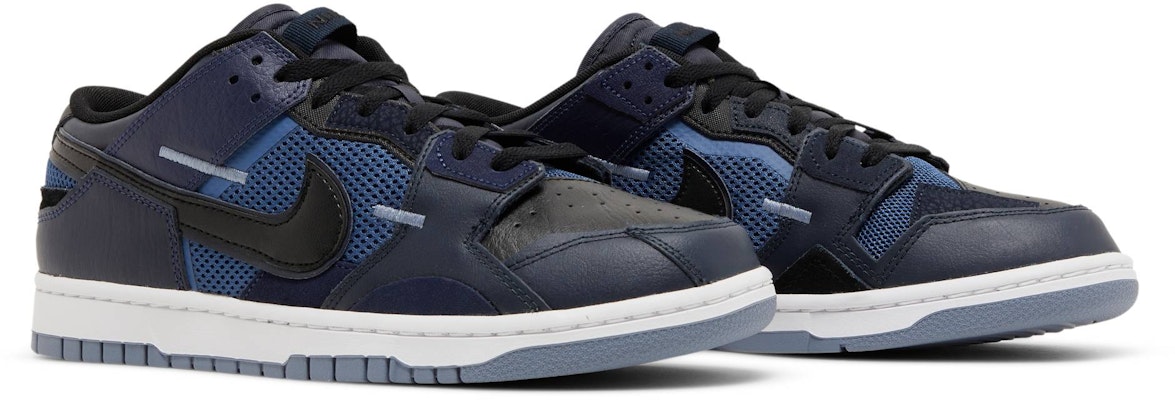 Nike Dunk Scrap Low 'Black Navy' DH7450-400 Cheap Nike Dunk Scrap Low 'Black Navy' DH7450-400