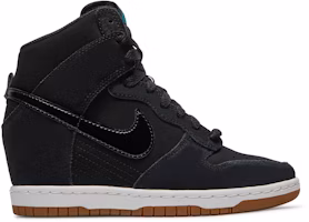 (Women) Nike Dunk Sky Hi Essential 'Black Gum' 644877-011 (Women) Nike Dunk Sky Hi Essential 'Black Gum' 644877-011