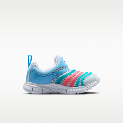 Lookbook Nike Dynamo Free BR 2 Kids Sneakers Football Gray/Energy/Tropical Pink/Racer Blue IV0523-001