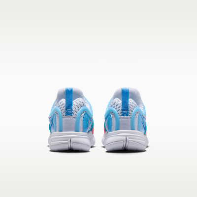 Details for Nike Dynamo Free BR 2 Kids Sneakers Football Gray/Energy/Tropical Pink/Racer Blue IV0523-001