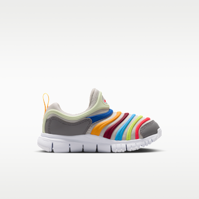 Lookbook (PS) Nike Dynamo Free Grijs/Grijs Punt/Fel Rood/Universitair Blauw 343738-033