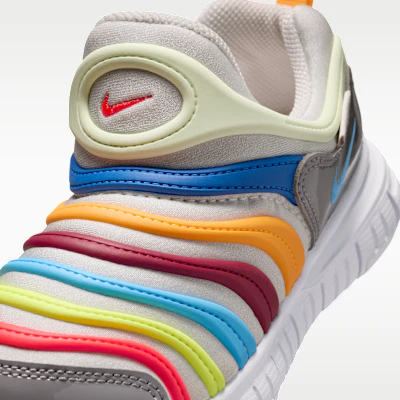 (PS) Nike Dynamo Free Grijs/Grijs Punt/Fel Rood/Universitair Blauw 343738-033 Sizing (PS) Nike Dynamo Free Grijs/Grijs Punt/Fel Rood/Universitair Blauw 343738-033
